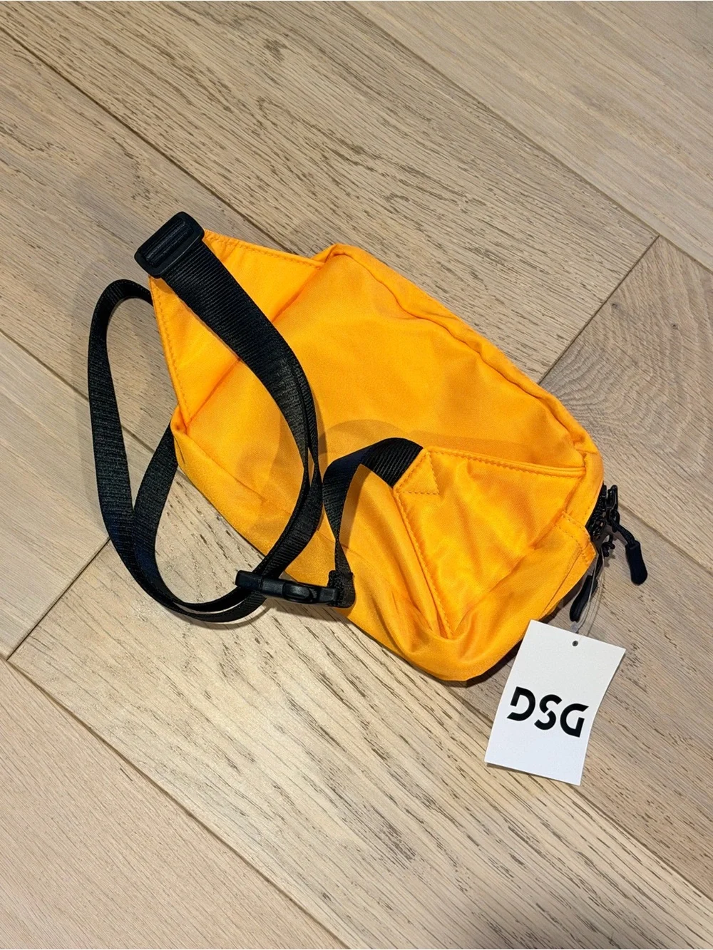 DSG Yellow Orange Crossbody / Belt Bag
